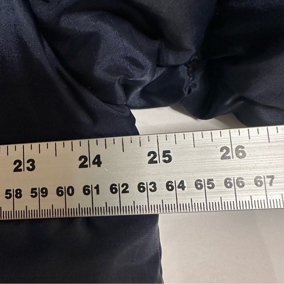 Men’s Vintage Down-Filled Puffy Blue Jacket Medium - Picture 11 of 13